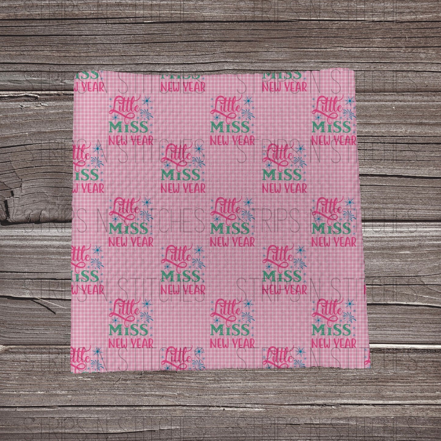 Little Miss New Year - Plaid | Fabric Strips | Bow Making | Headwrap | Scrunchie