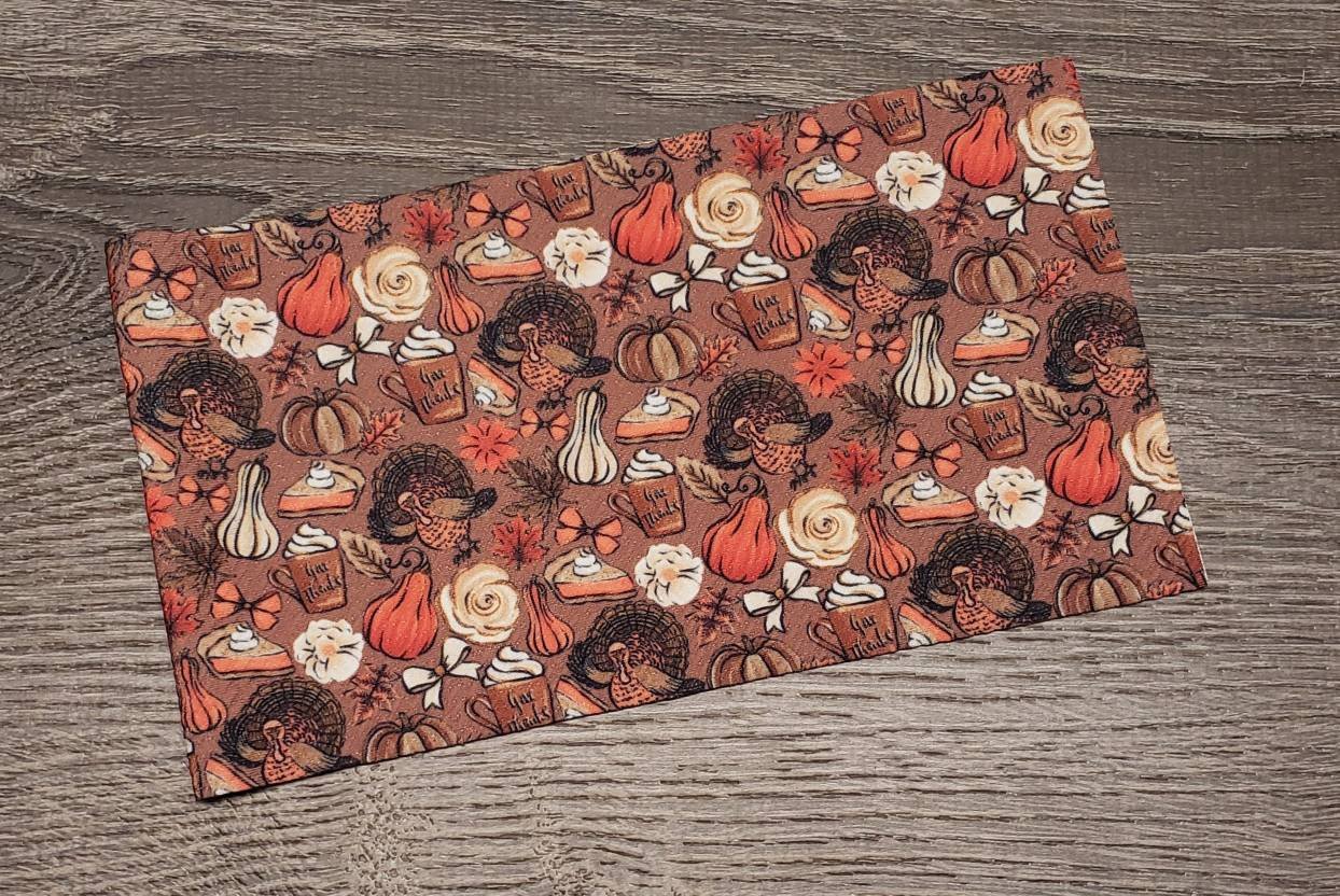 Thanksgiving Fabric Strip- Bow Making- Headwrap- Scrunchies