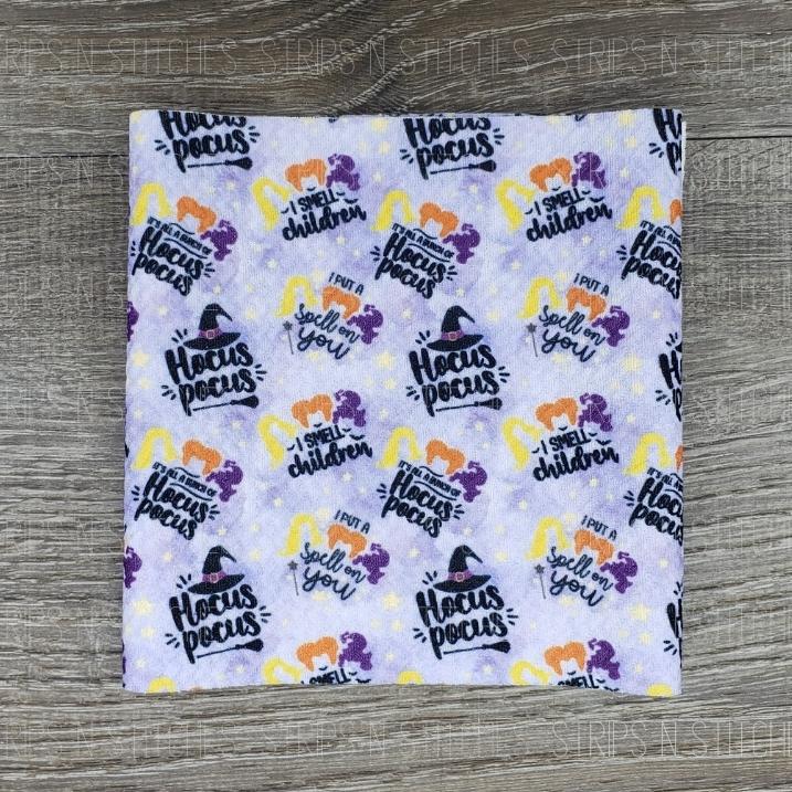 Blue I smell Children- | 5”x18” Bullet Fabric Strip | Bow Making | Scrunchi