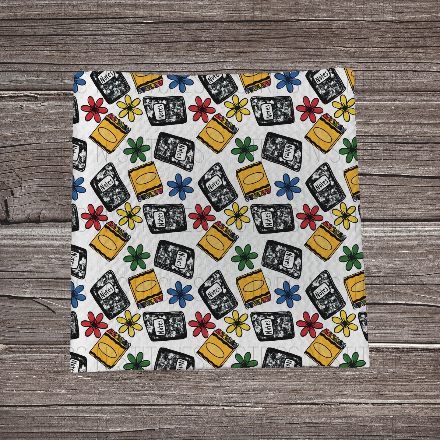 Back to School Flowers | Fabric Strip- Bow Making- Headwrap- Scrun