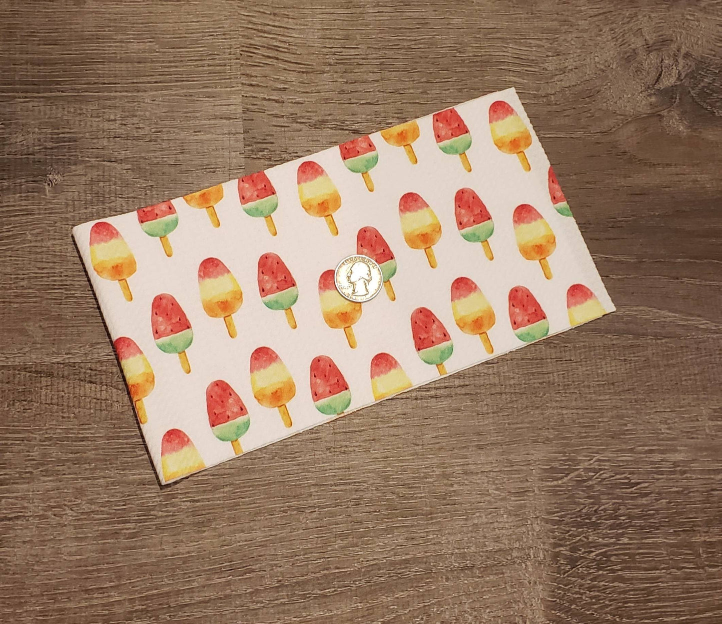 Popsicle Fabric Strip- Bow Making- Headwrap- Scrunchies