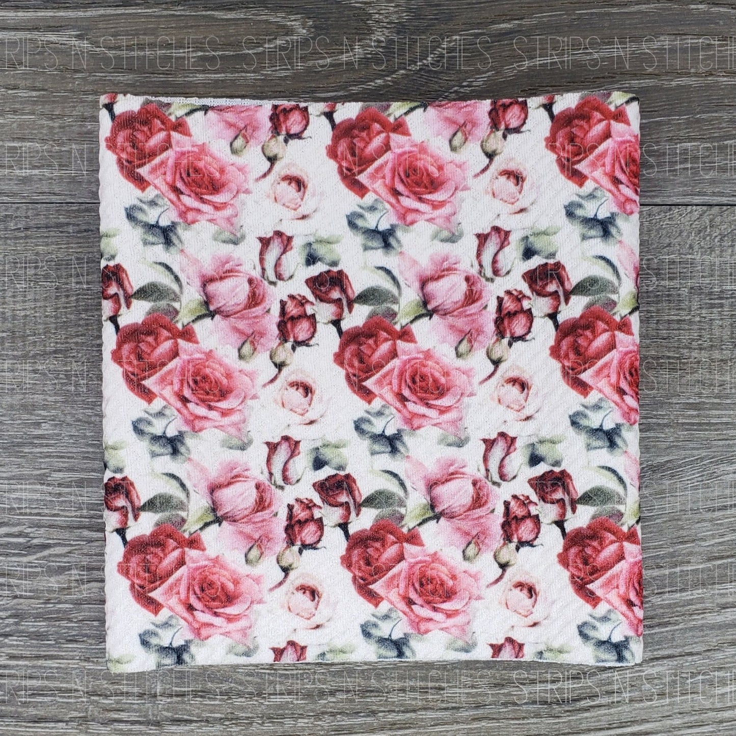 Pink & Red Roses | Bow Making- Headwrap- Scrunchies