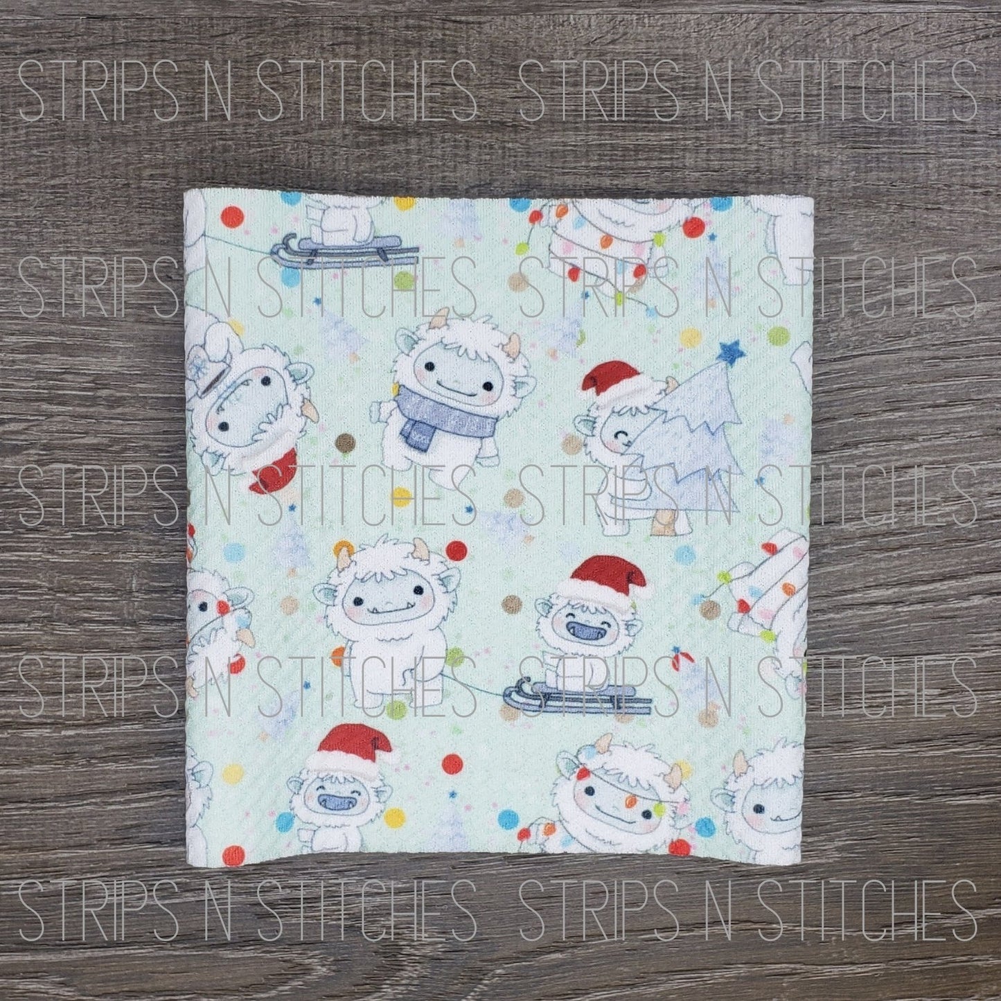 Yeti | Fabric Strip | Bow Making | Scrunchie |