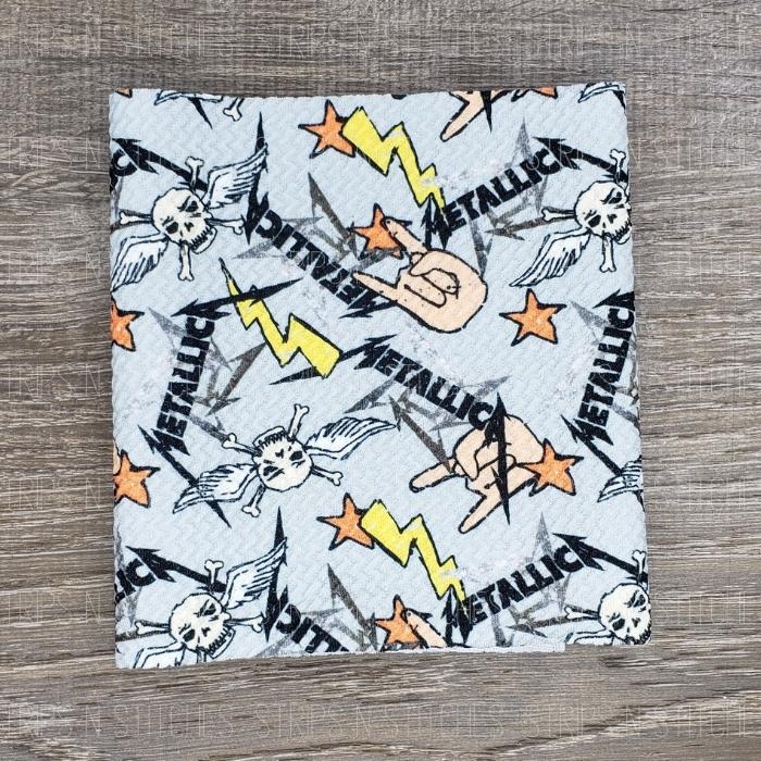 Metallica | Bullet Fabric Strip | Bow Making | Scrunchie |
