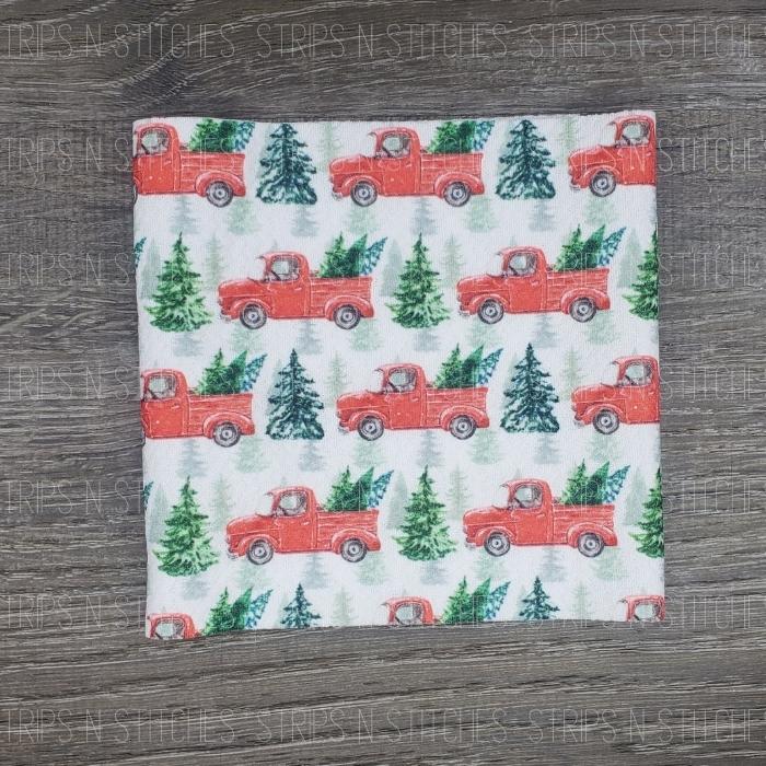 Vintage Christmas Trucks | Bow Making | Headwrap | Scrunchies