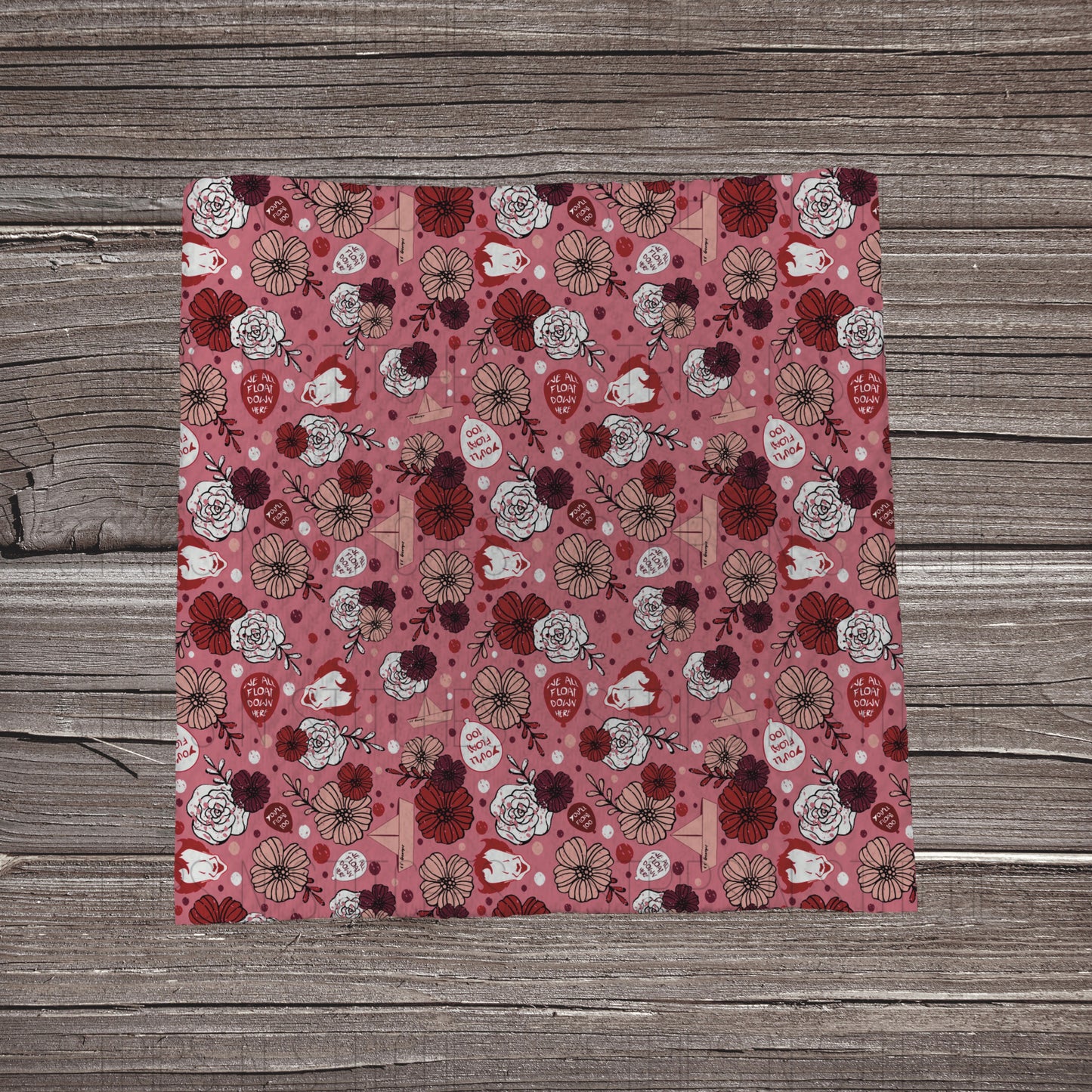 Almost Hidden Pennywise | Fabric Strips | Bow Makin