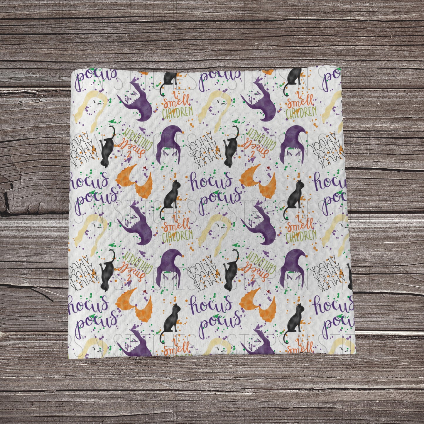 Amuck, Amuck, Amuck- White | Fabric Strip- Bow Making- Headwrap- Scrun