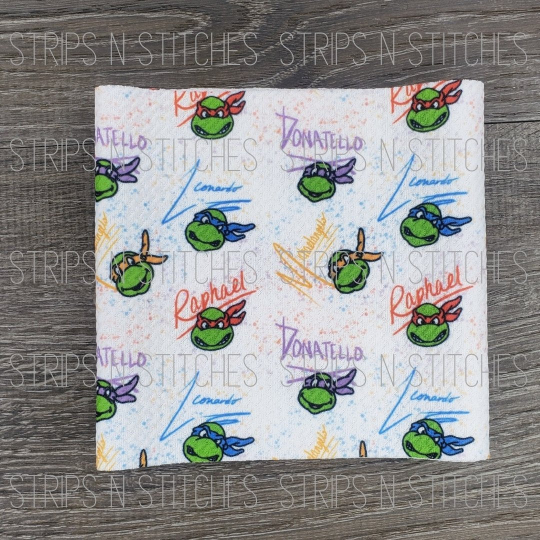 Teenage Mutant Ninja Turtles | Bow Making- Headwrap- Scrunchies