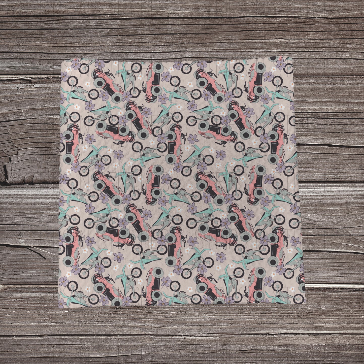 Wheelin’ | Fabric Strip- Bow Making | Headwraps