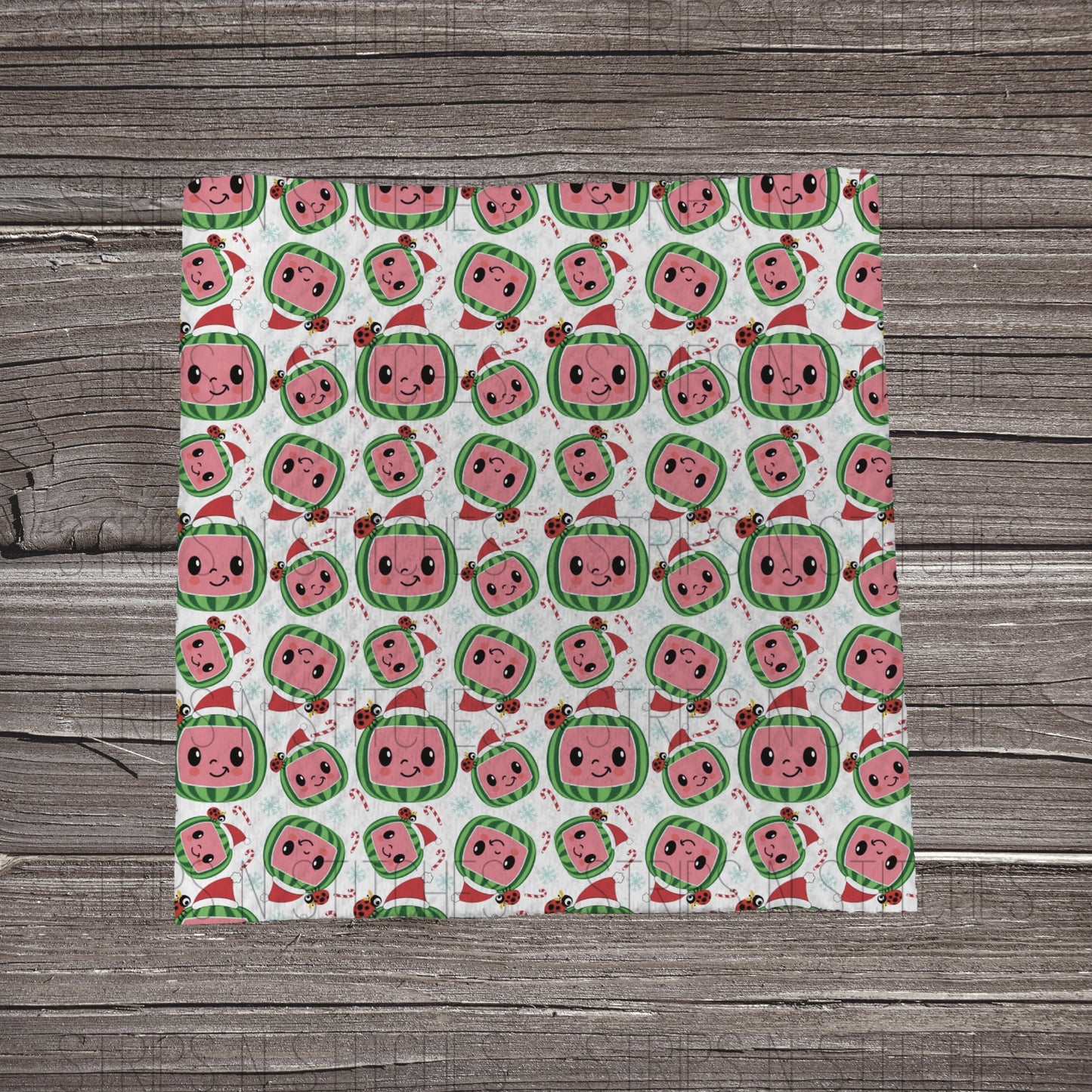 Cocomelon, Snowflakes & Candy Canes | Fabric Strips | Bow Making | Headwrap | Sc