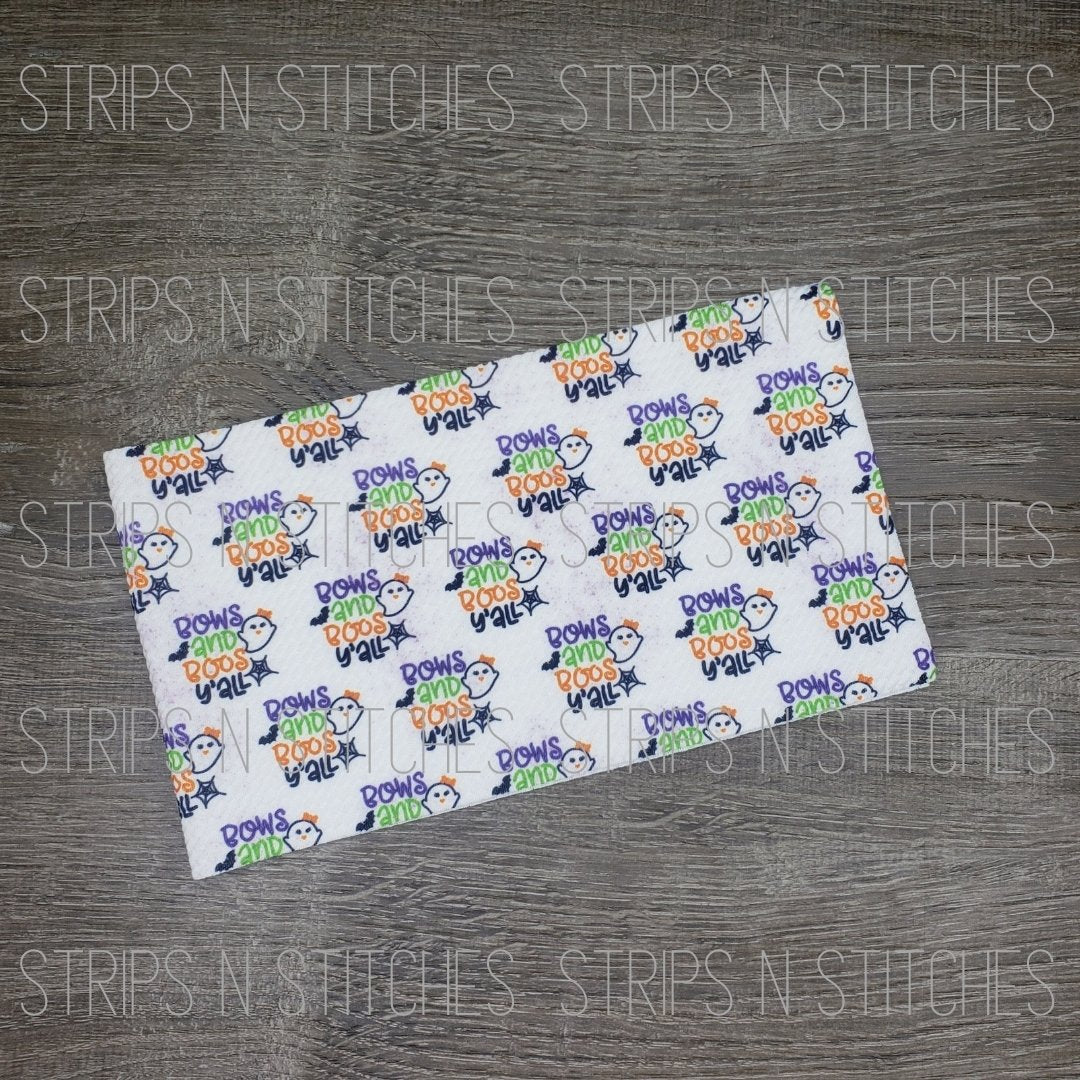 Bows & Boos Fabric Strip- Bow Making- Headwrap- Scrunchies