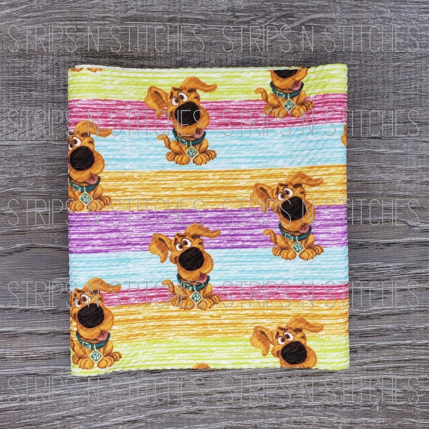 Sketch Scooby | Fabric Strip- Bow Making- Headwrap- Scrunchies