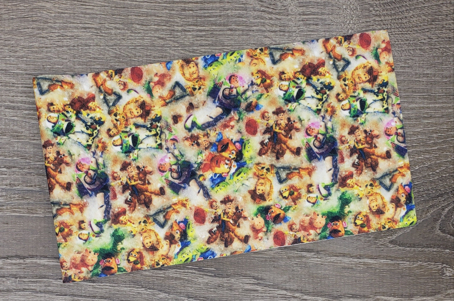 Woody Mashup Fabric Strip- Bow Making- Headwrap- Scrunchies