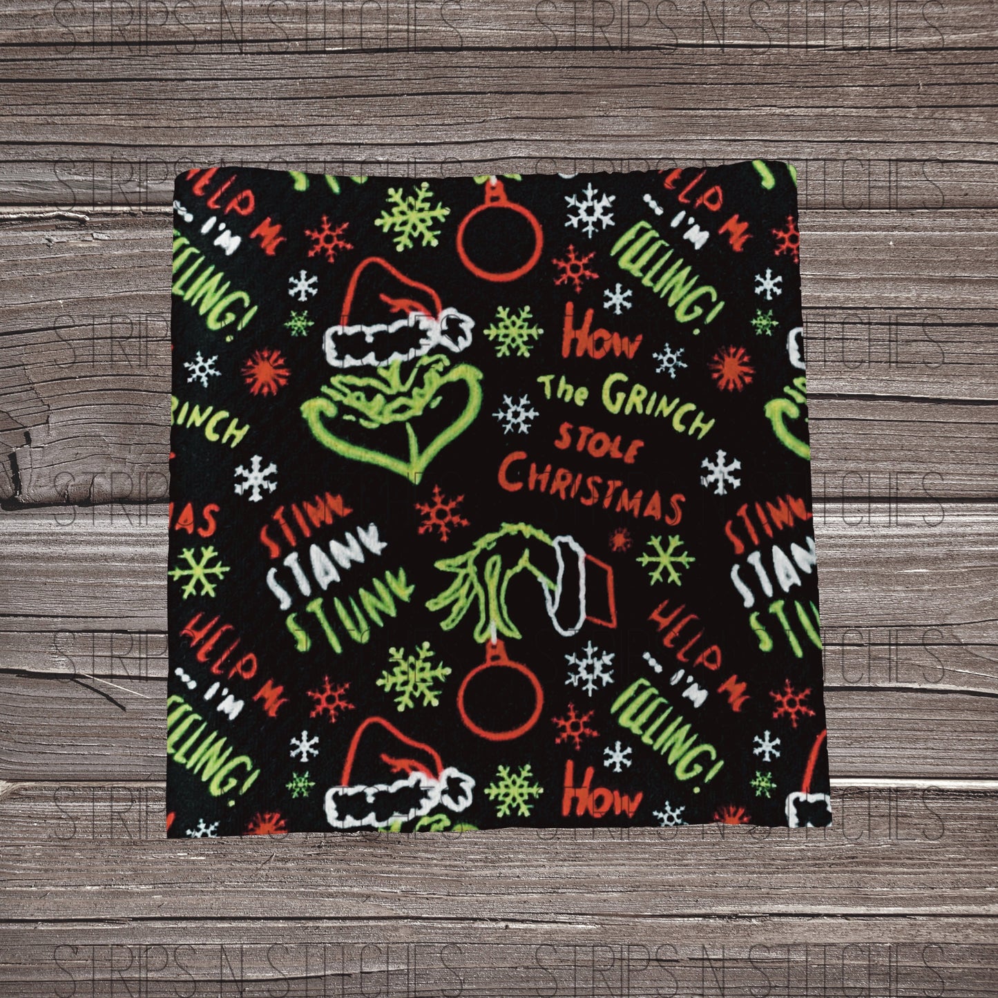 Grinch Glow | Bullet Fabric Strip | Bow Making | Scrunchie |