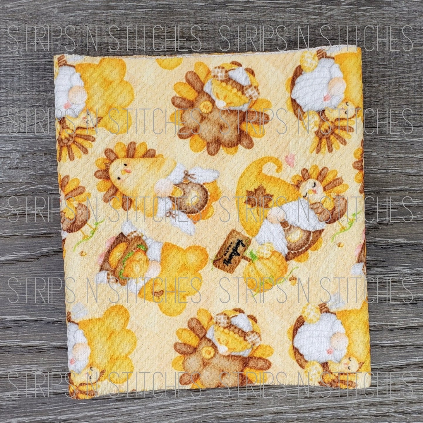 Thanksgiving Gnomes | Fabric Strip- Bow Making- Headwrap- Scrunchies