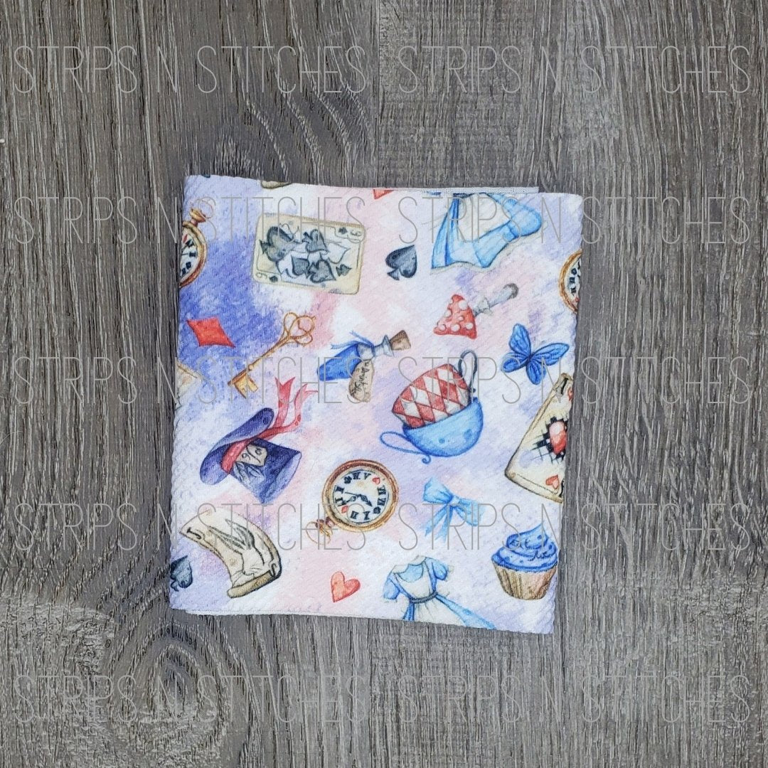 Alice Scatter- Fabric Strip- Bow Making- Headwrap- Scrunchies