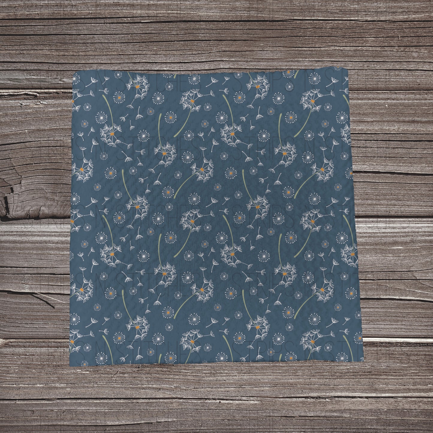 Blue Dandelion Military Child | Bow Making | Headwrap | Scrunchies