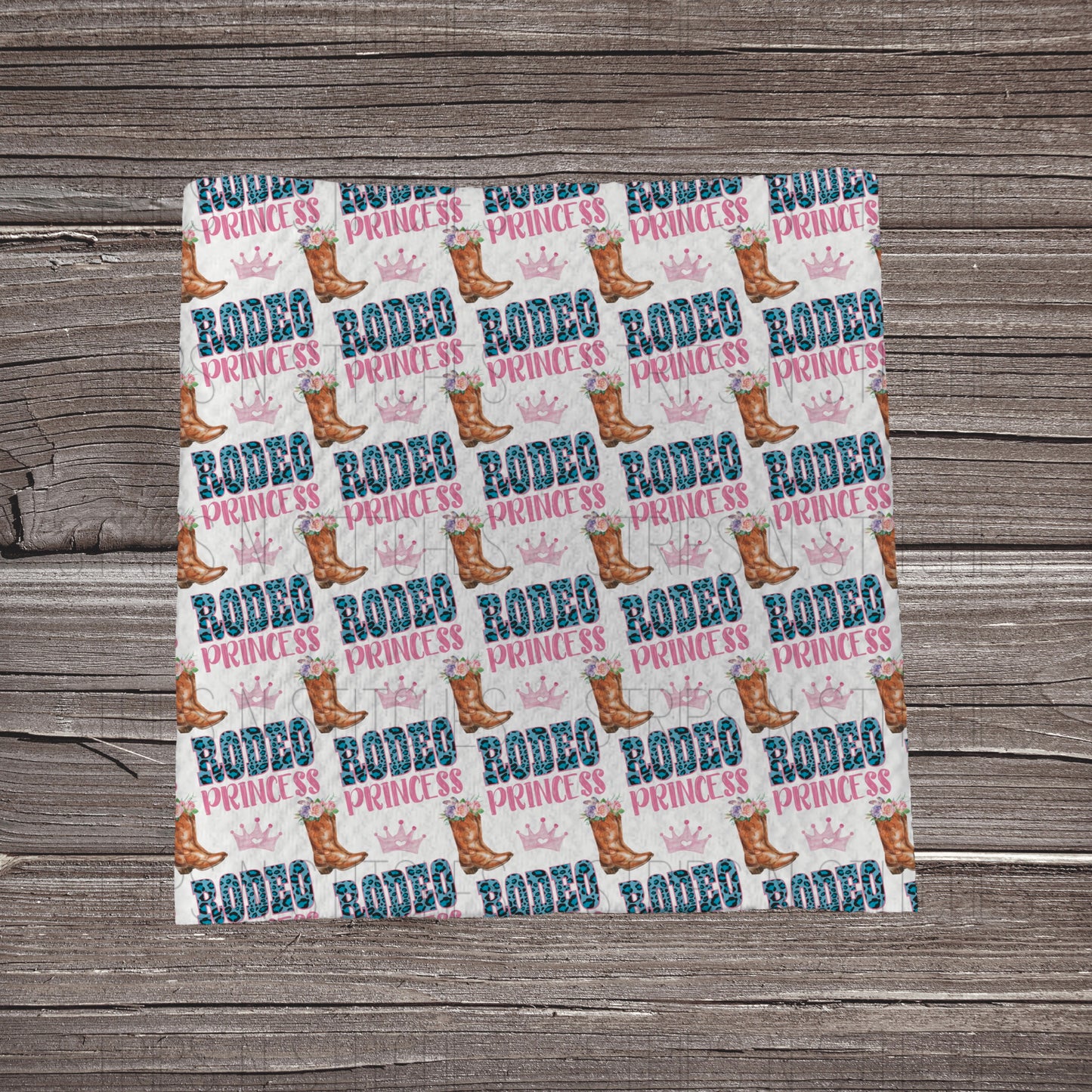 Rodeo Princess | Fabric Strip- Bow Making- Headwrap- Scrunc