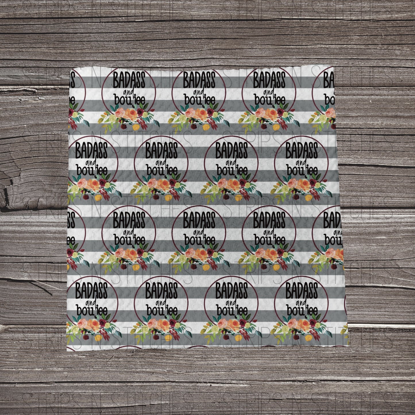 Badass & Boujee | Bullet Fabric Strip | Bow Making | Scrunchie |
