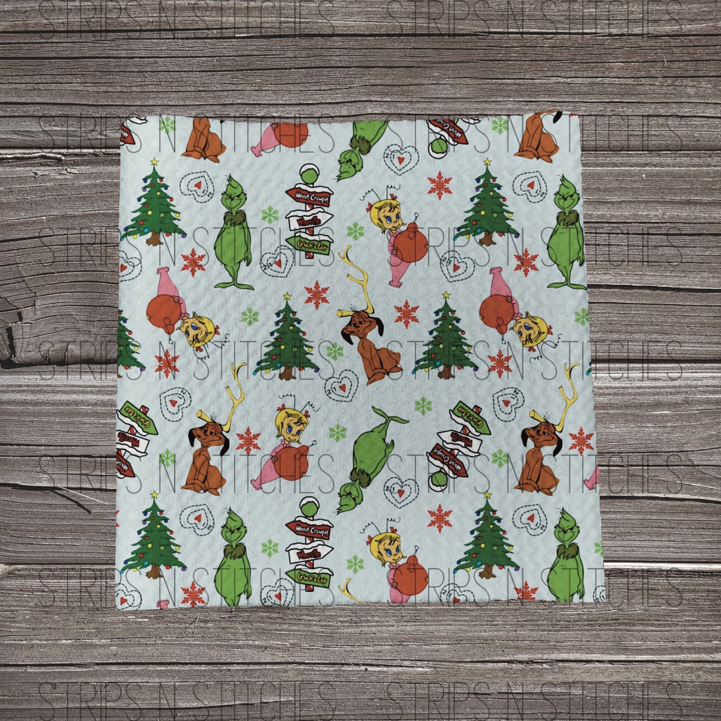 Light Blue Grinch | Bow Making | Headwrap | Scrunchies