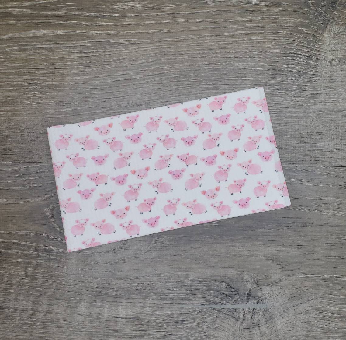 Little piggies Fabric Strip- Bow Making- Headwrap- Scrunchies