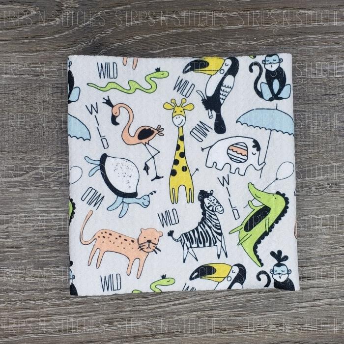 Wild Safari | Bullet Fabric Strip | Bow Making | Scrunchie |