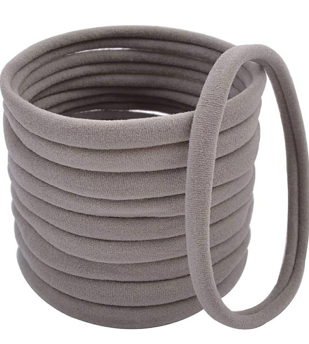 Nylon Headband Packs | Gray Color| Bow Making Supplies | Headbands