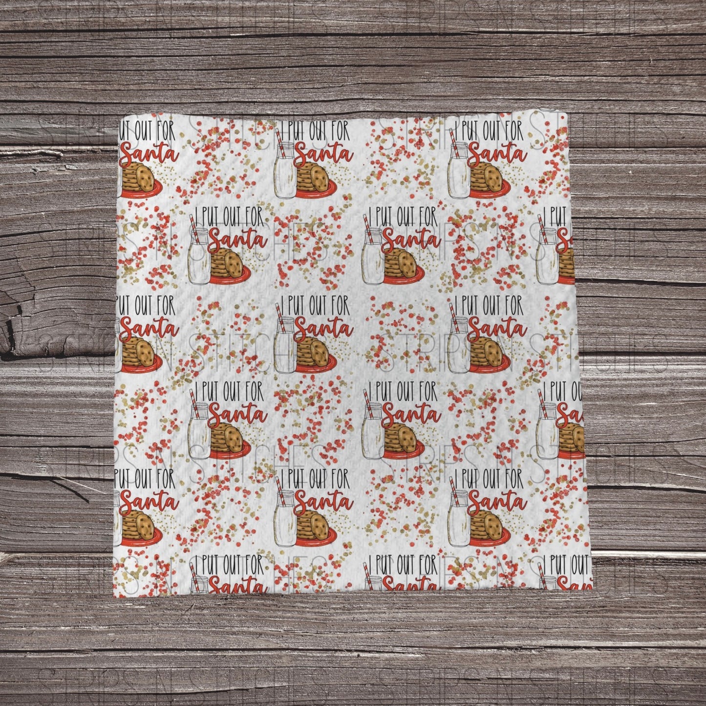 I put out for Santa | Fabric Strips | Bow Making | Headwrap | Scrunchies