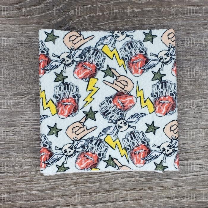 Rolling Stones | Bullet Fabric Strip | Bow Making | Scrunchie |