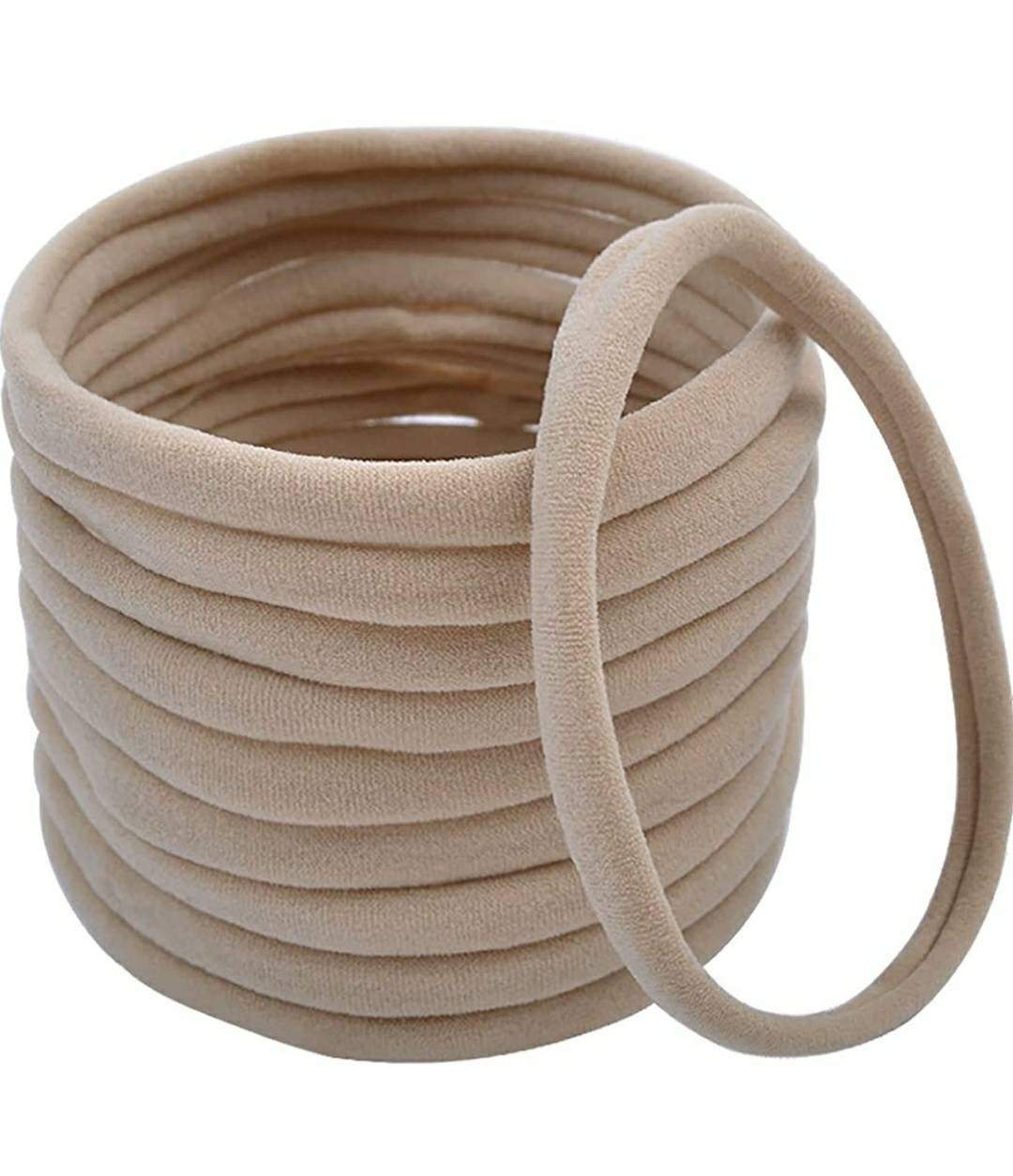 Nylon Headband Packs | Nude Color| Bow Making Supplies | Headbands