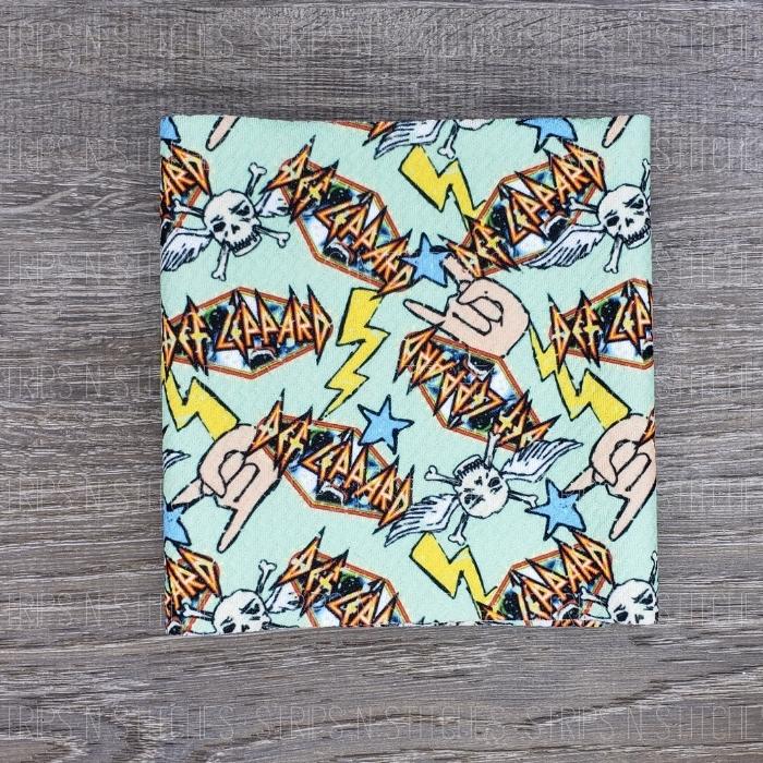 Def Leppard | Bullet Fabric Strip | Bow Making | Scrunchie |