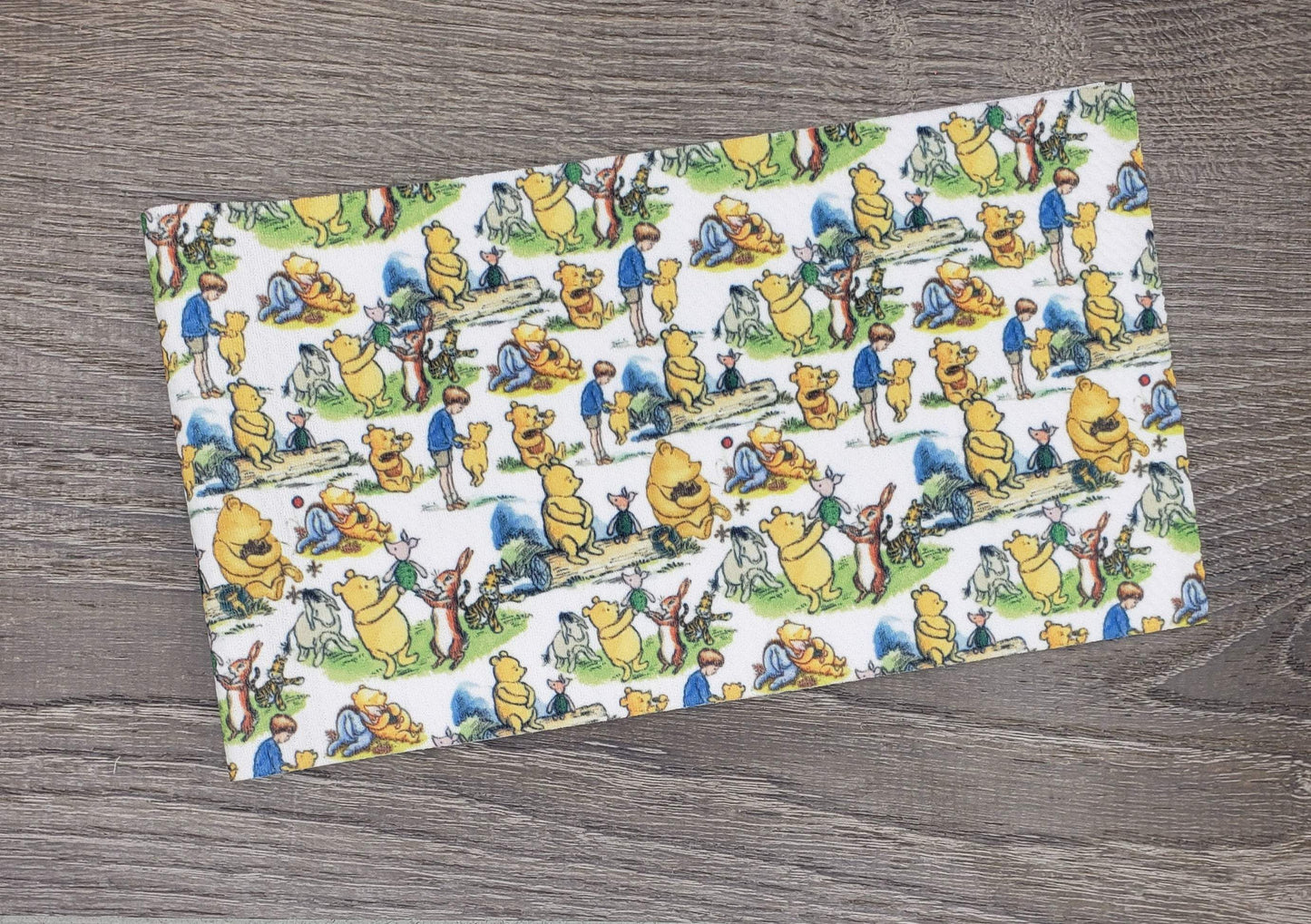 Classic Bear Fabric Strip- Bow Making- Headwrap- Scrunchies