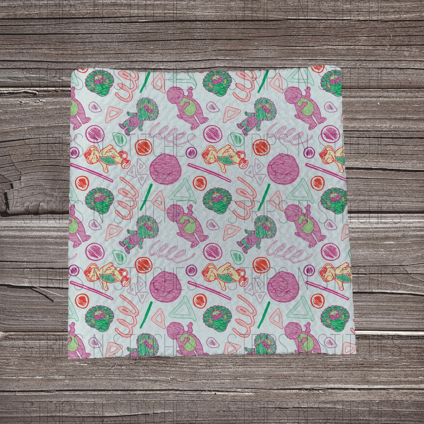 Doodle Barney | Fabric Strip- Bow Making- Headwrap- Scrunchies