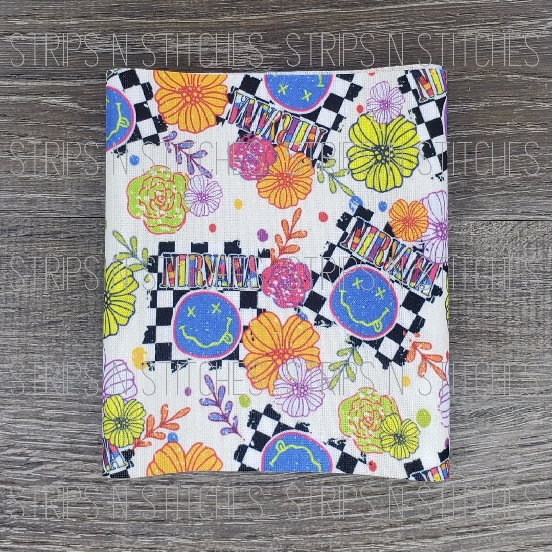 Floral Nirvana | Fabric Strip- Bow Making- Headwrap- Scrunchies