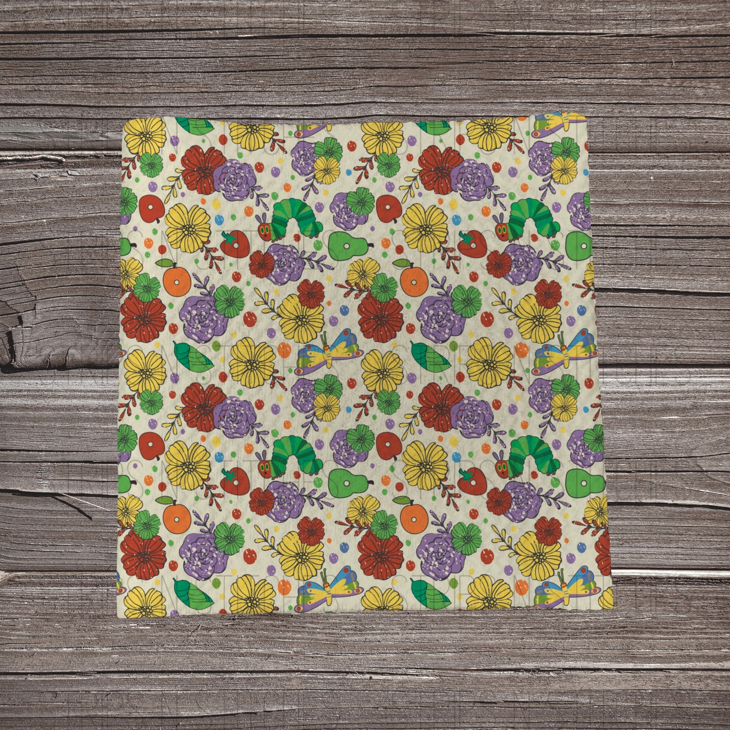 Almost Hidden Hungry Caterpillar | Fabric Strips | Bow Makin