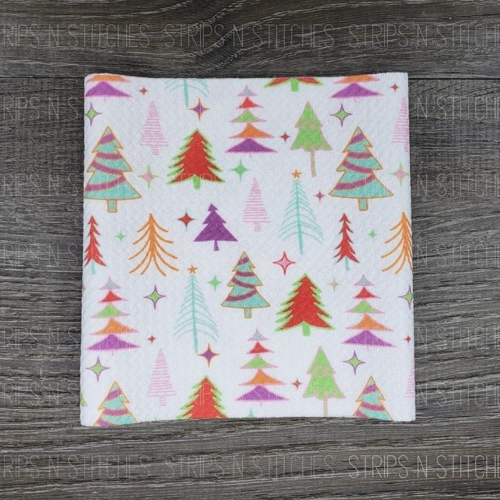 Neon Christmas Trees | Bow Making- Headwrap- Scrunchies