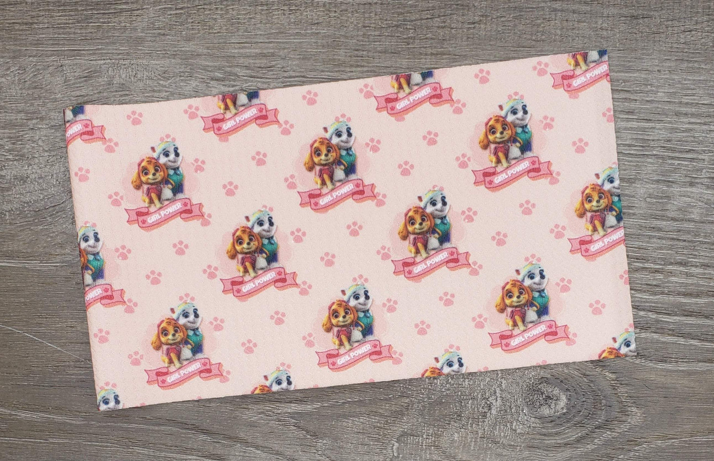 Girl Power Fabric Strip- Bow Making- Headwrap- Scrunchies