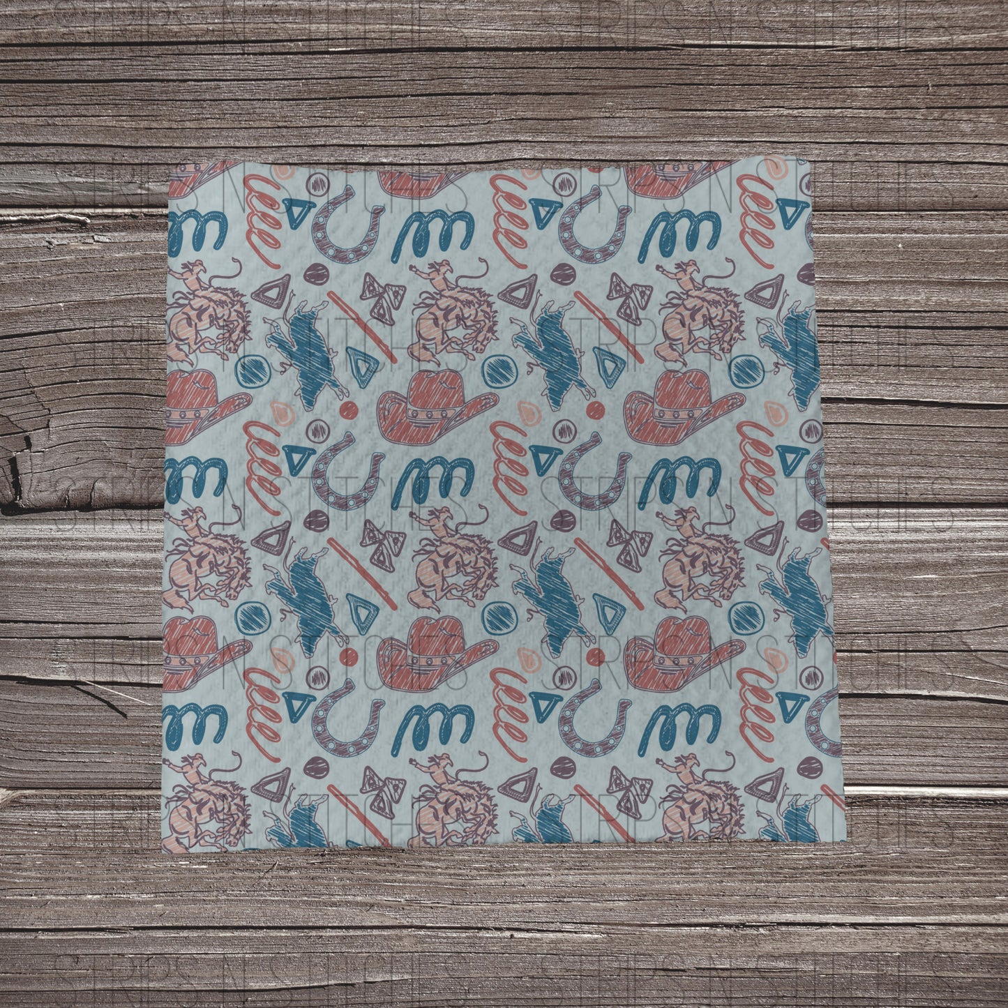 Doodle Rodeo | Fabric Strip- Bow Making- Headwrap- Scrunchies