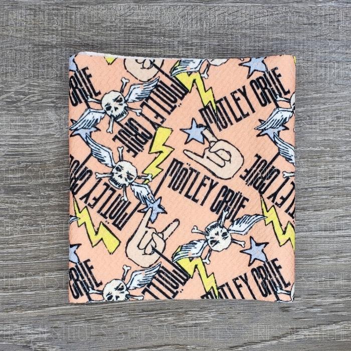 Mötley Crüe | Bullet Fabric Strip | Bow Making | Scrunchie |