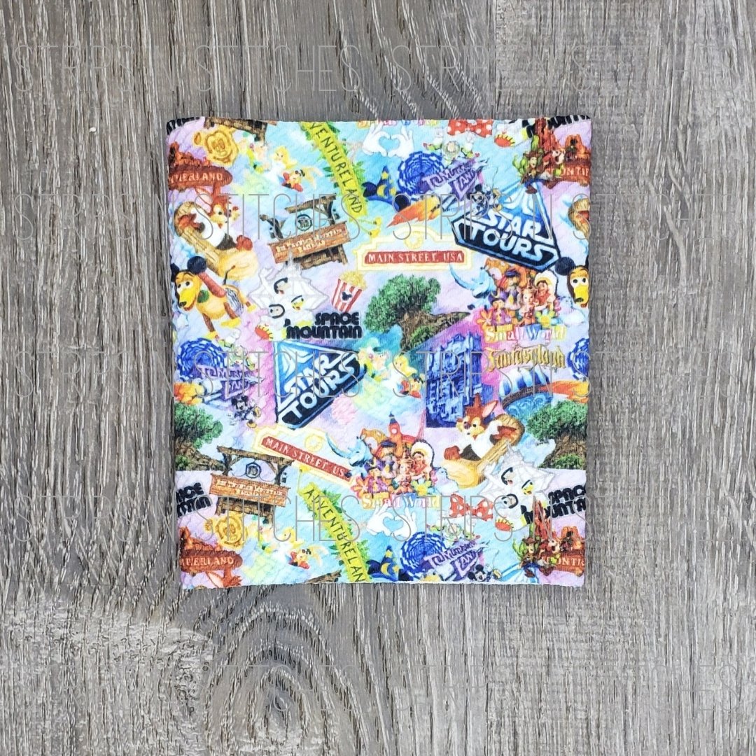 Disney Parks- Fabric Strip- Bow Making- Headwrap- Scrunchies