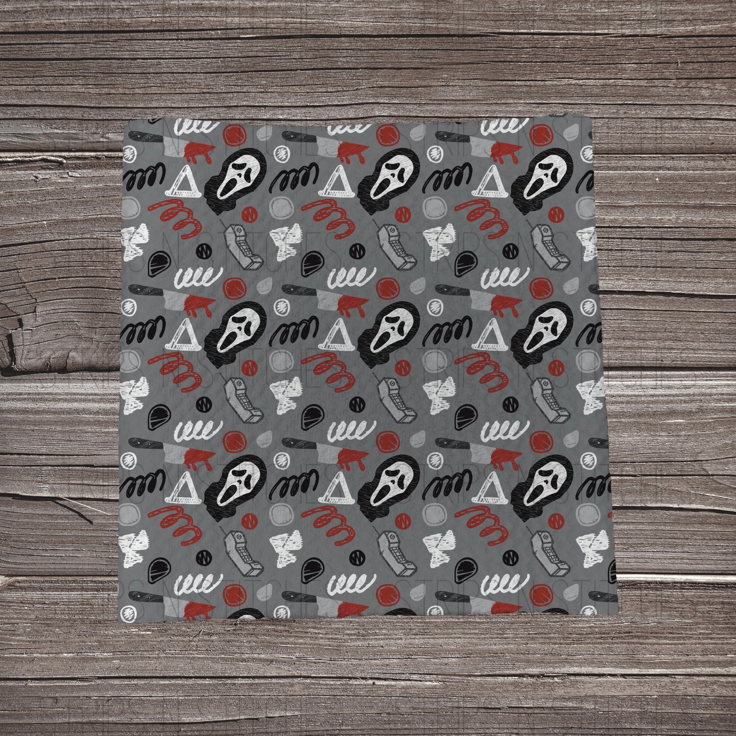 Doodle Scream | Fabric Strips | Bow Makin