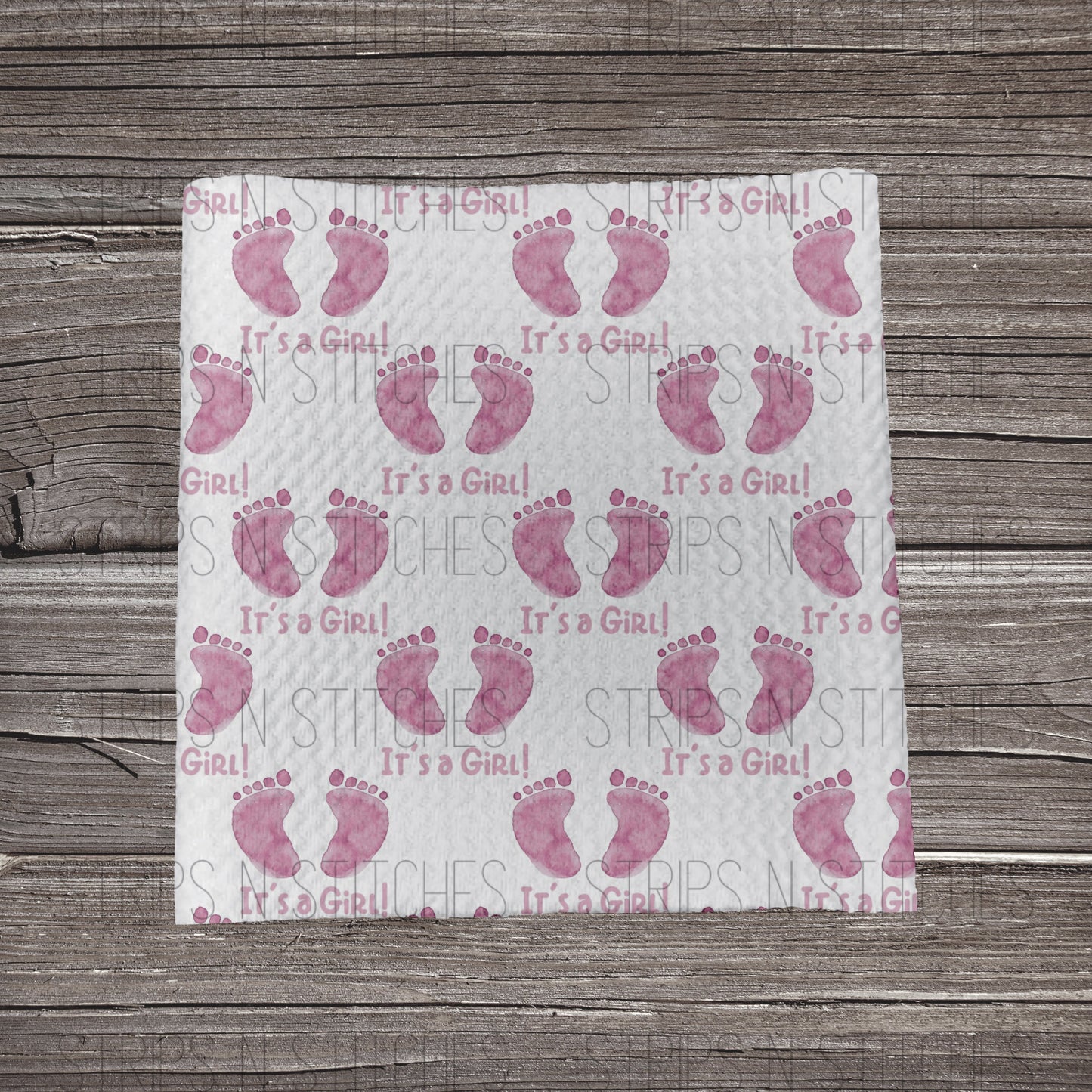 It’s A Girl | Bullet Fabric Strip | Bow Making | Scrunchie |