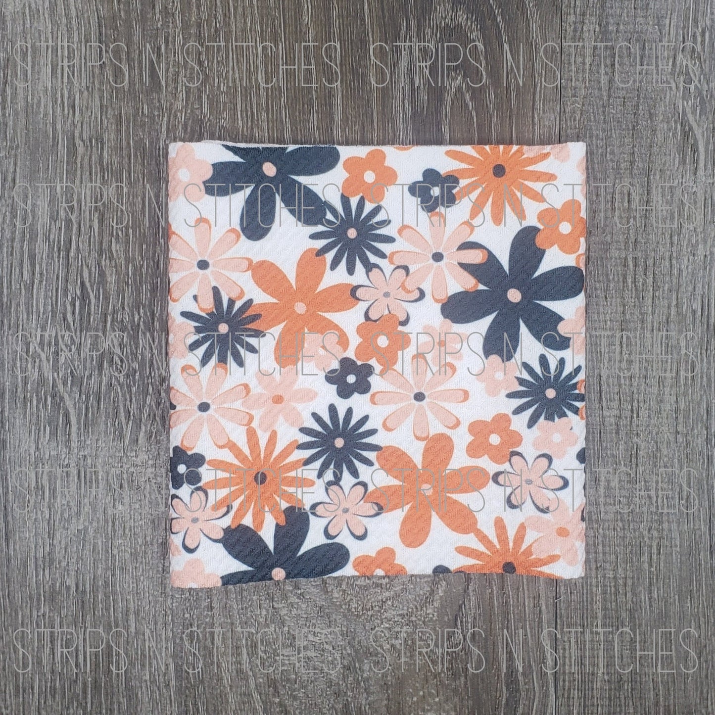 Boho Floral | Fabric Strip | Bow Making | Scrunchie | Shop more prints at www.st