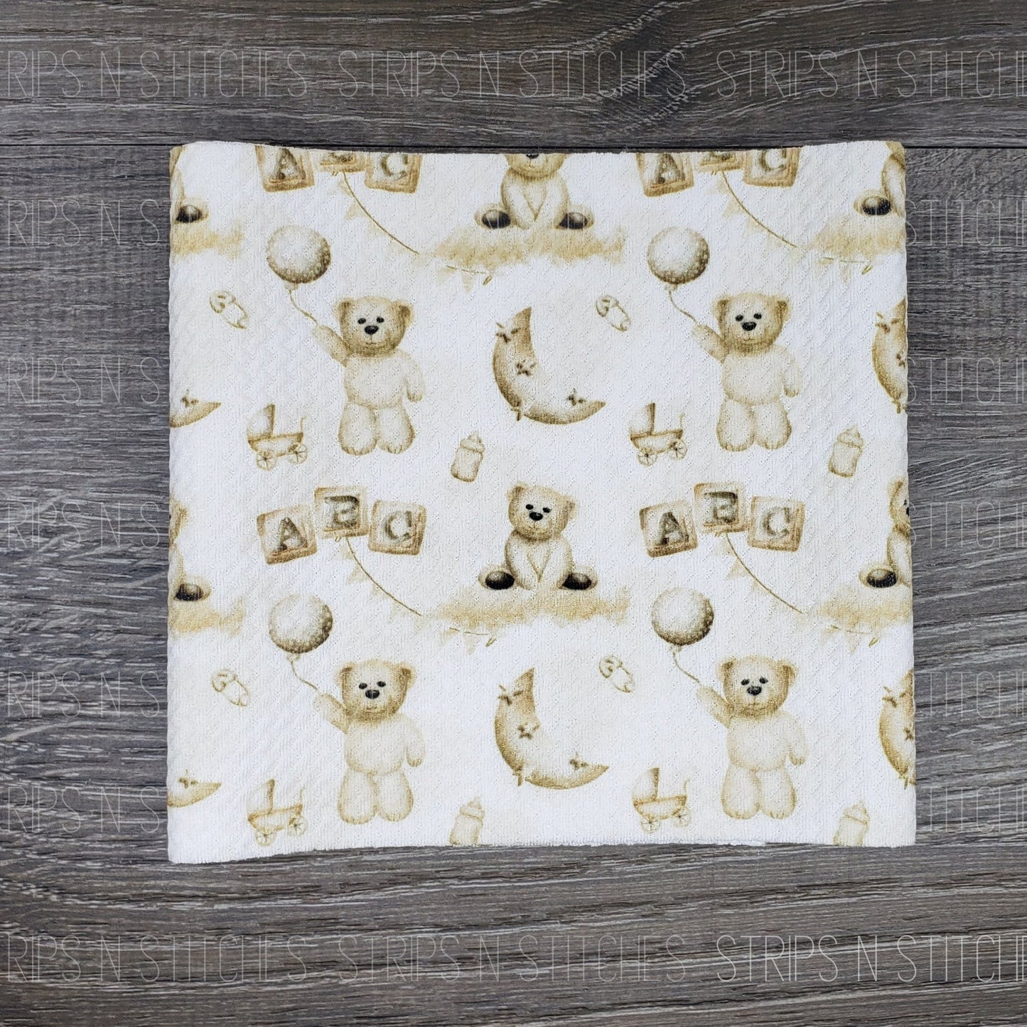 Baby Bear Brown | Bow Making- Headwrap- Scrunchies