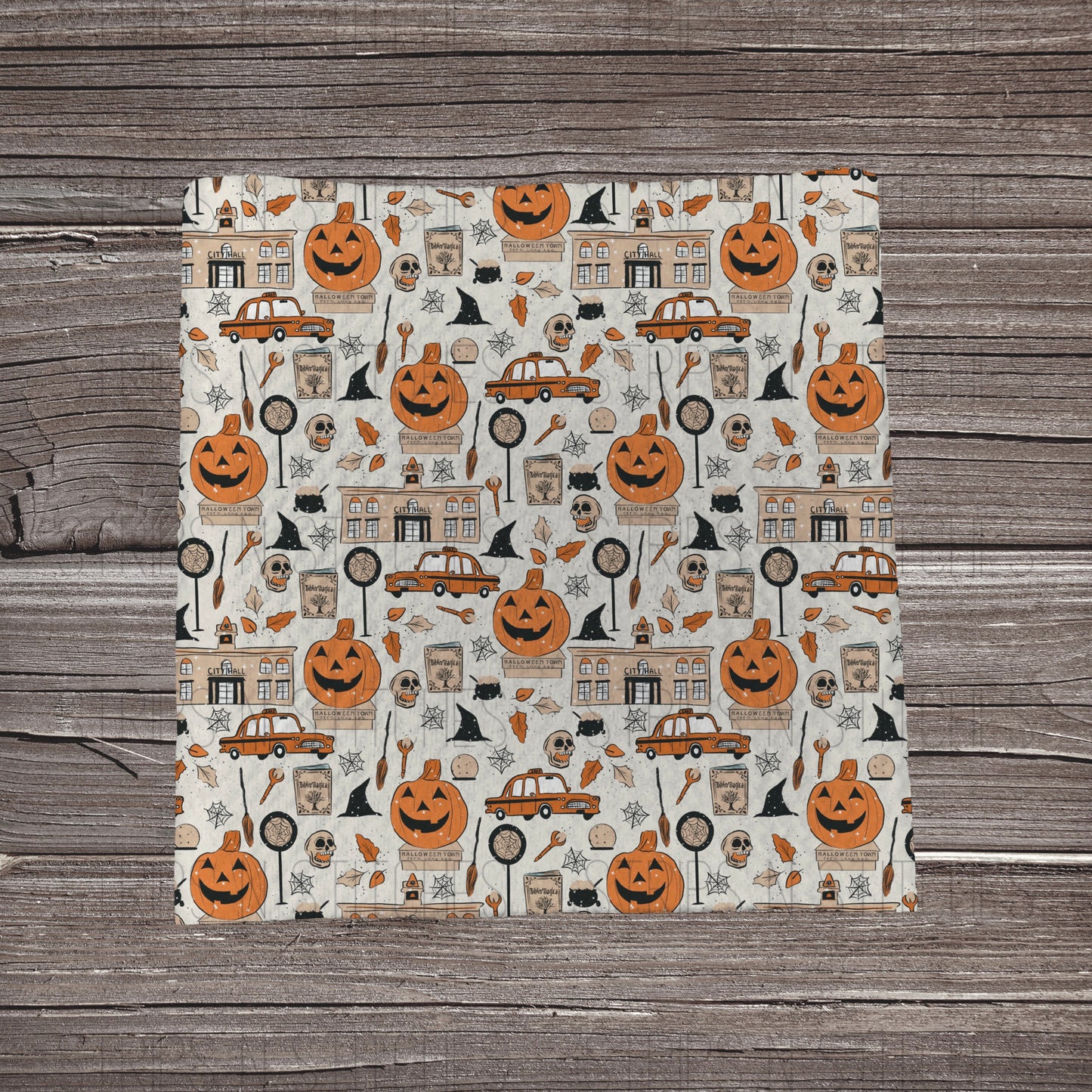 HalloweenTown Scatter- Muted | Fabric Strip- Bow Making- Headwra