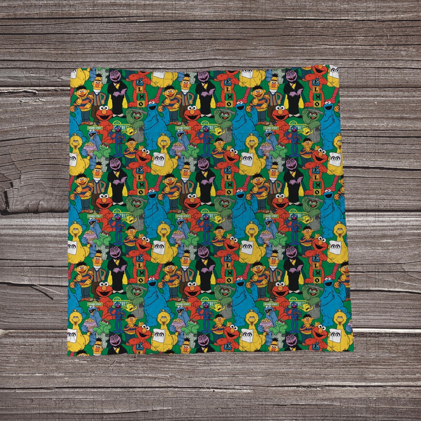 Elmo & Friends Mashup | Fabric Strips | Bow Making | Headwrap | Scrunchie