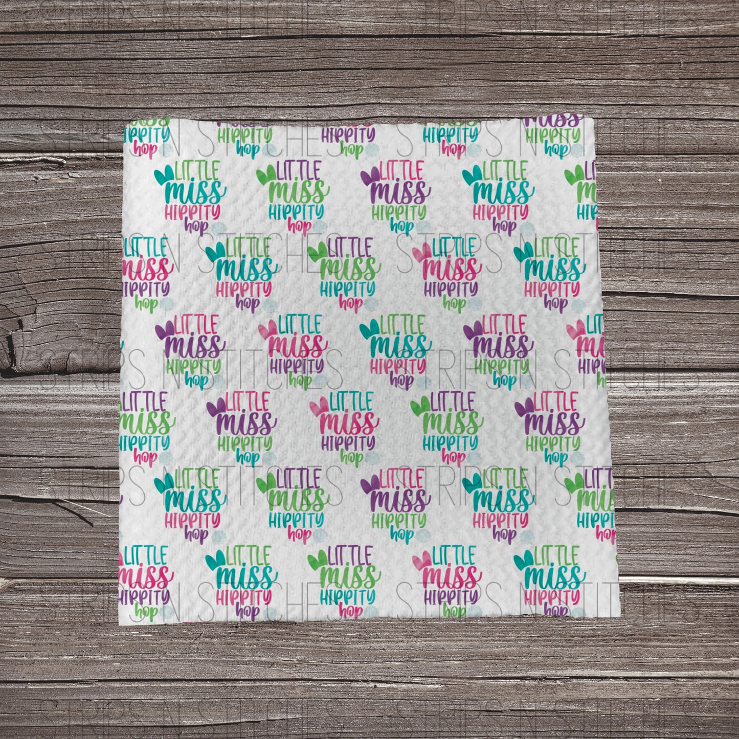 Little Miss Hop | Fabric Strip- Bow Making- Headwrap- Scrunchies