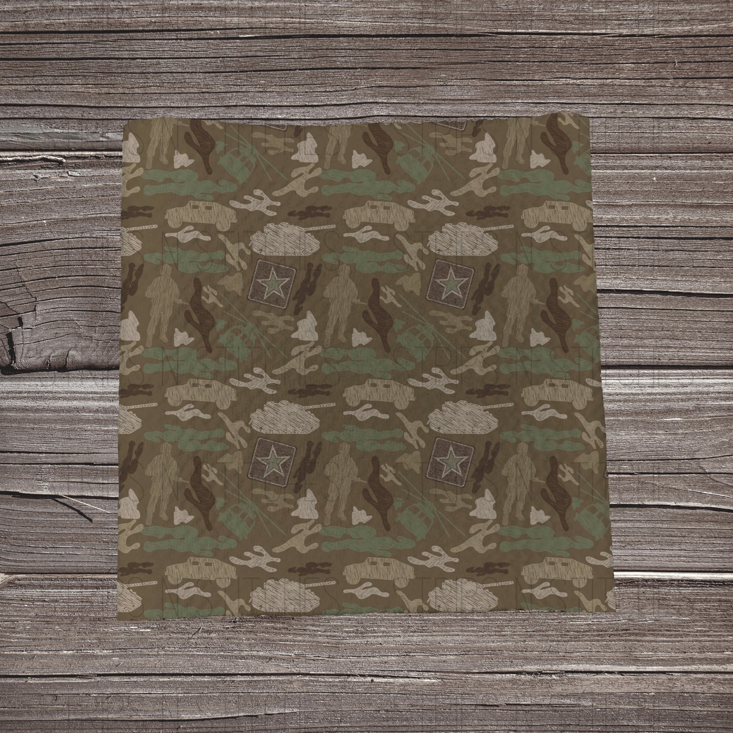 Doodle Military Branches |Bow Making | Headwrap | Scrunchies