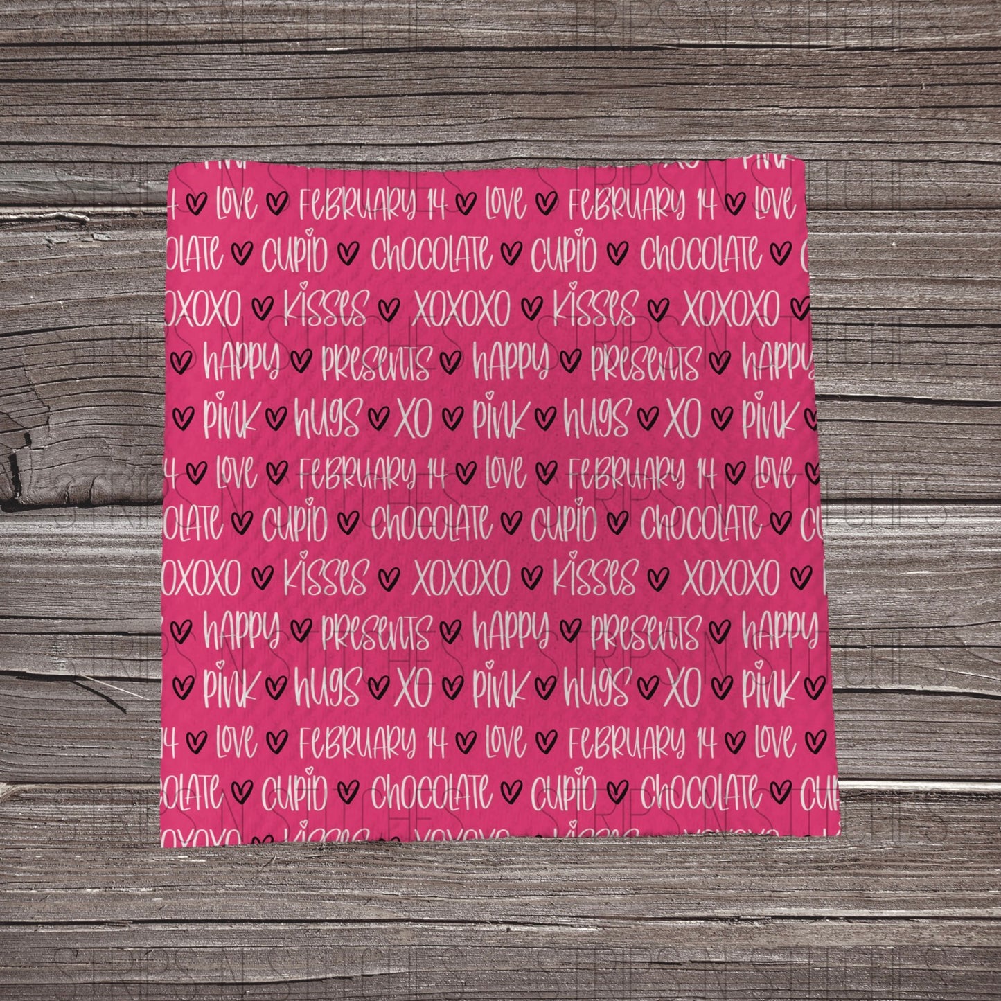 Valentine Words | Bow Making | Headwrap | Scrunchies