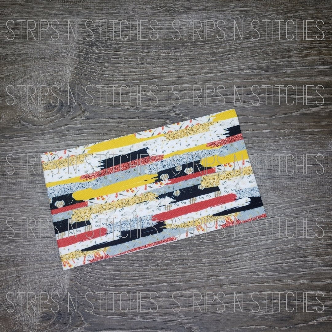 Harry Potter Brushstrokes- Fabric Strip- Bow Making- Headwrap- Scrunchies